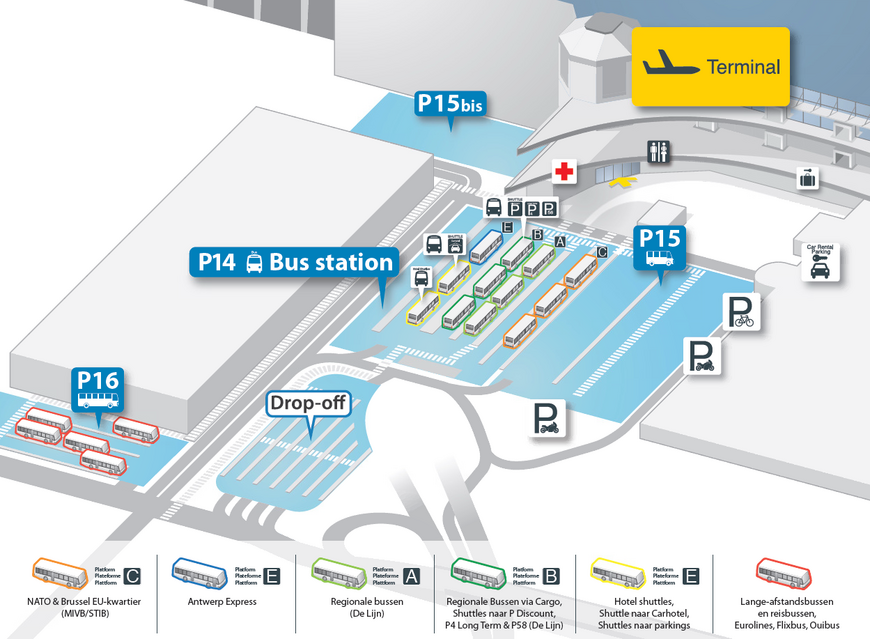 Схема платформ автовокзала аэропорта
