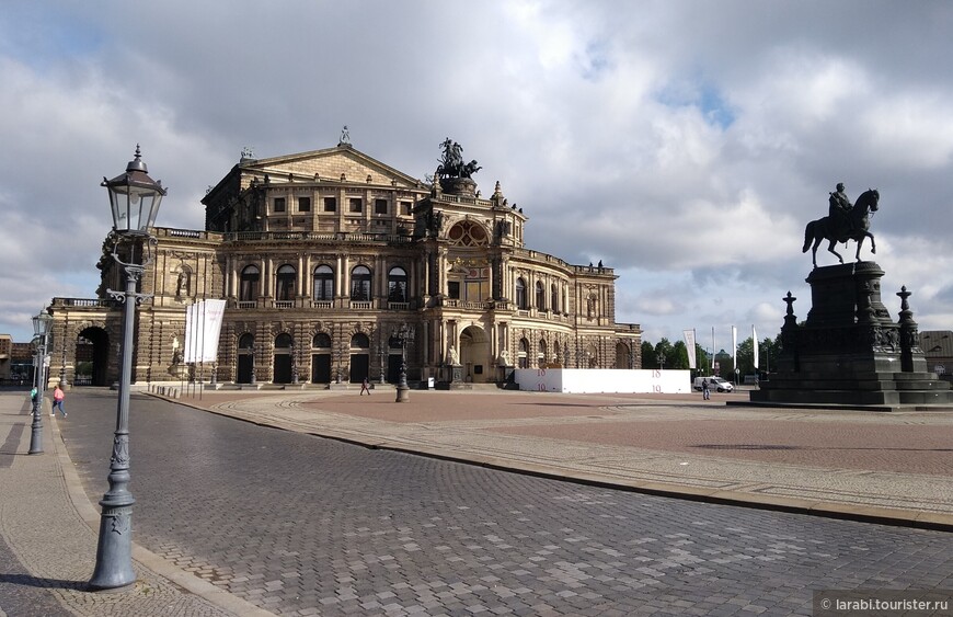 Дрезден: Опера Земпера (Semperoper)