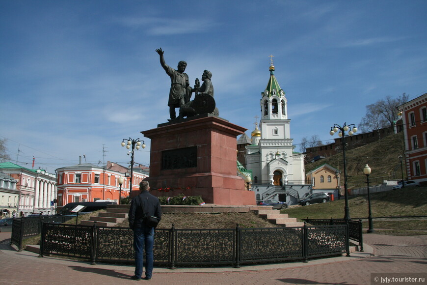 Н. Новгород, памятник Минину и Пожарскому