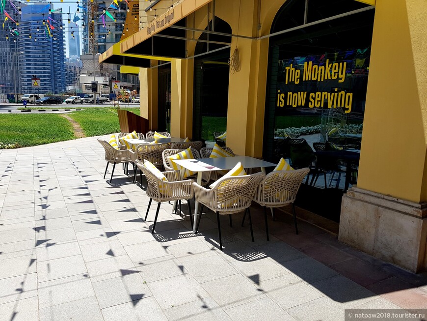 Тайский  ресторан The yellow Monkey в Дубае