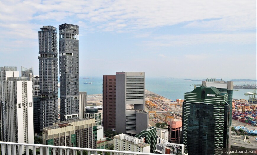 Посмотреть на Сингапур с 50-го этажа...