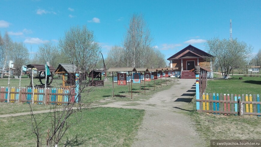 Красочный и увлекательный Русский парк в Переславле-Залесском.