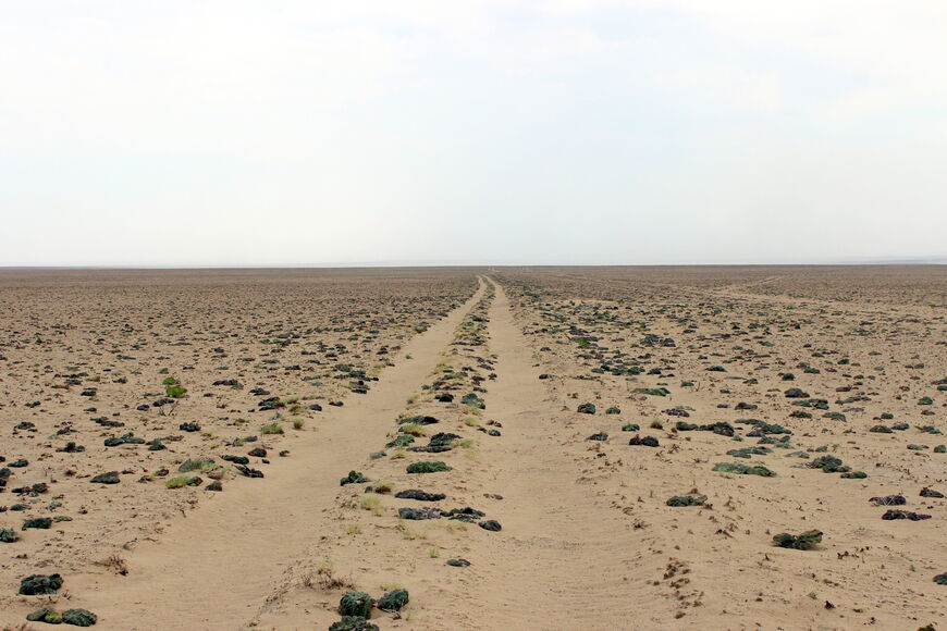 Дорога до плато Актолагай