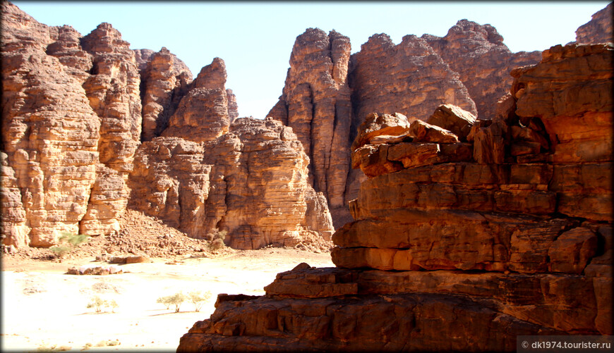 Алжирская Сахара, день пятый — Джанет и каньон в пустыне