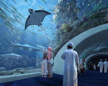 В Омане открыли крупнейший на Ближнем Востоке аквариум