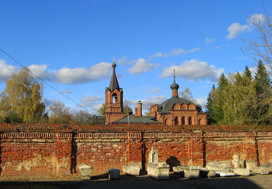 Покровская старообрядческая церковь, входящая в музейный комплекс