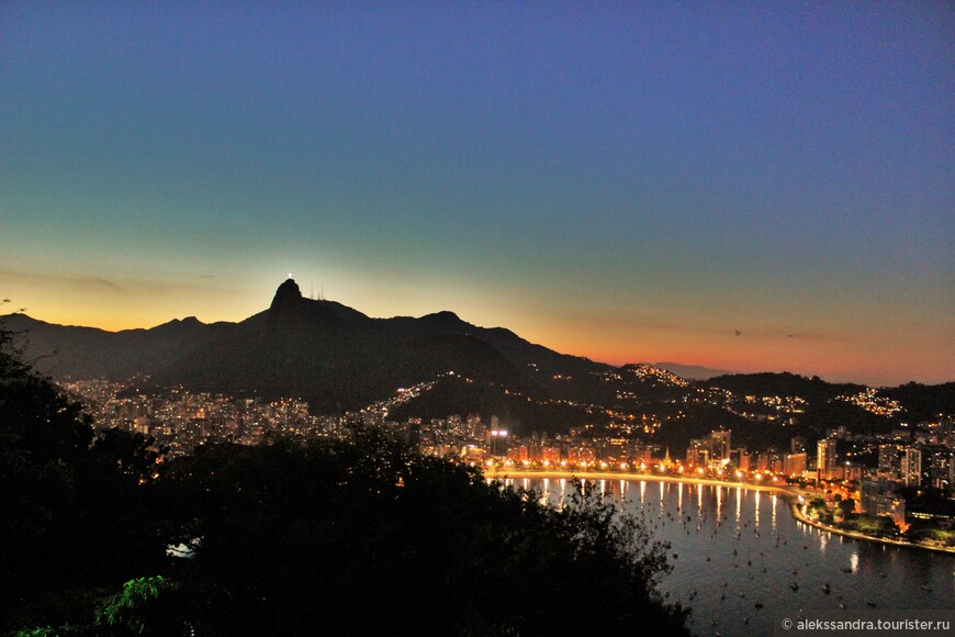 Рио-де-Жанейро. Самый необыкновенный закат