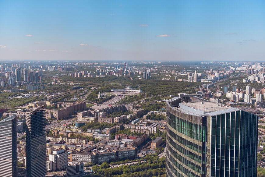 Смотровая площадка «Панорама 360» в Москва-Сити