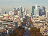 Париж 2018 - Виды с Триумфальной арки, крупные планы