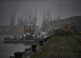 Антверпен в тумане нежном и глубоком