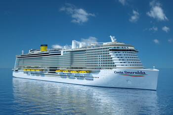 Costa Cruises представила лайнер нового поколения Costa Smeralda