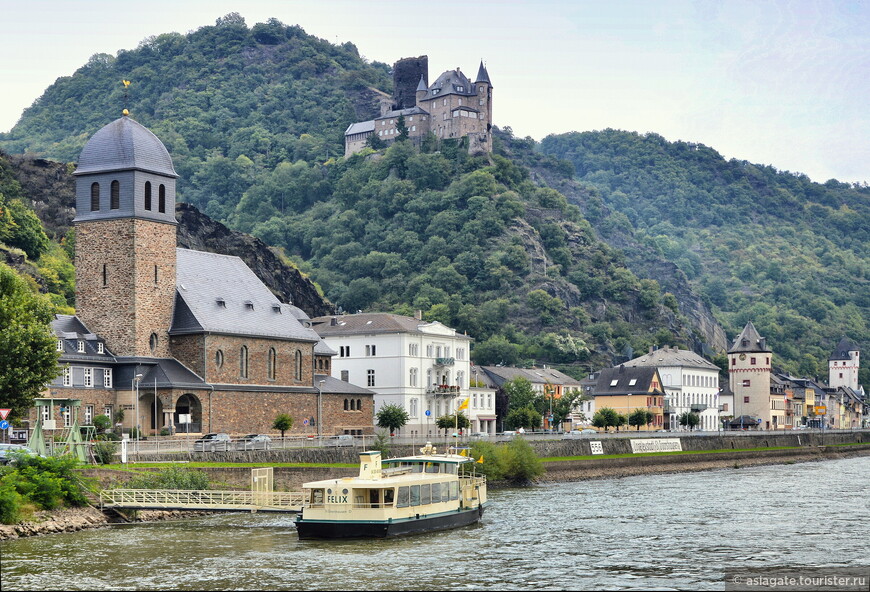 Вид с воды: замки «Романтического Рейна» 