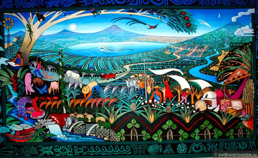Образец художественного творчества никарагуанских художников