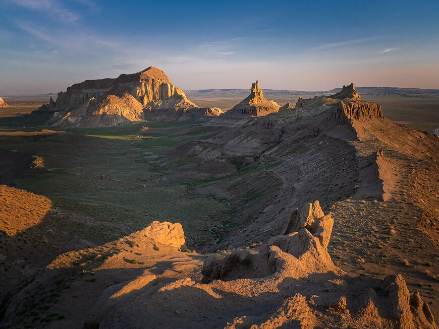Долина замков Айракты в Казахстане