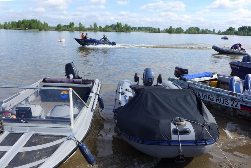 Пляж «Водный мир» в Барнауле