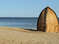 Арт-объект на пляже Камское море