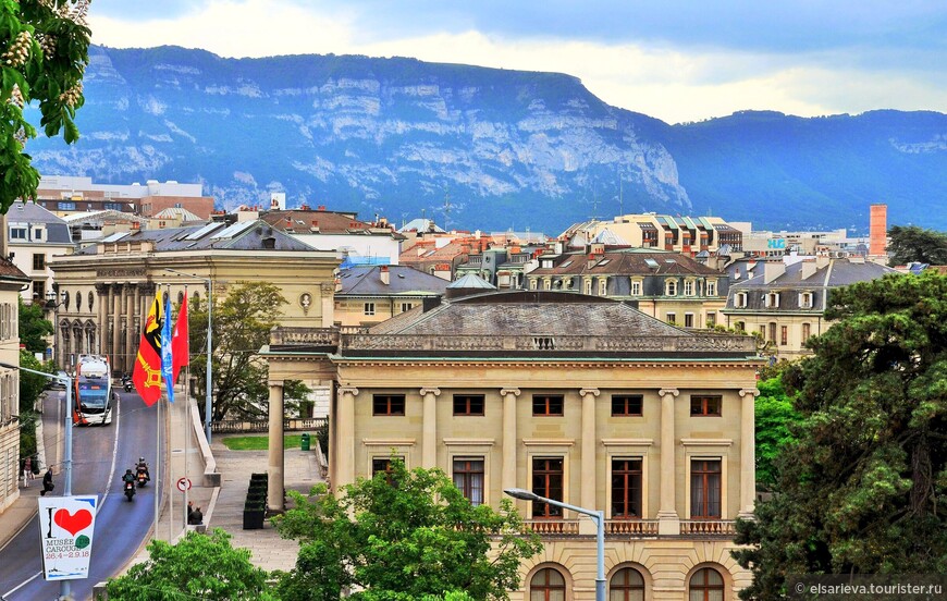 Женева — город парков и садов