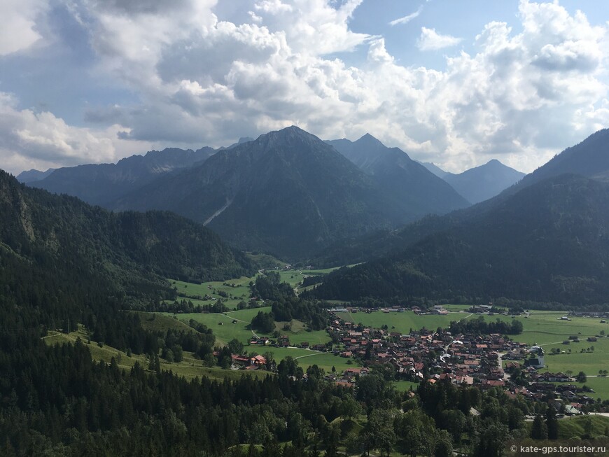 Германия. Бавария. На машине по Deutsche Alpenstrasse. Часть 1. От Боденского озера до Оберау