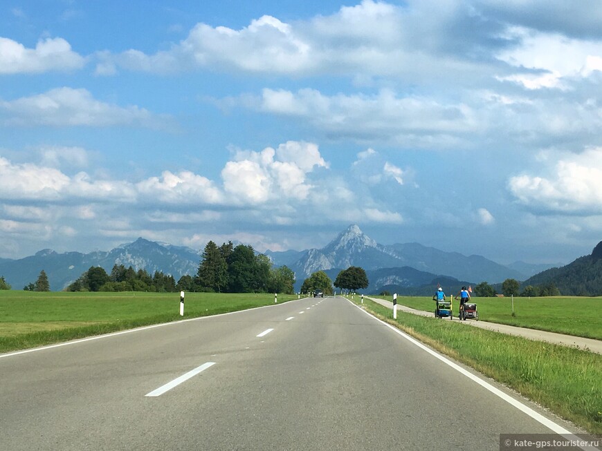 Германия. Бавария. На машине по Deutsche Alpenstrasse. Часть 1. От Боденского озера до Оберау