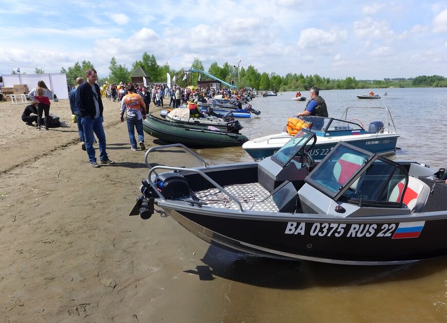 Пляж «Водный мир» в Барнауле