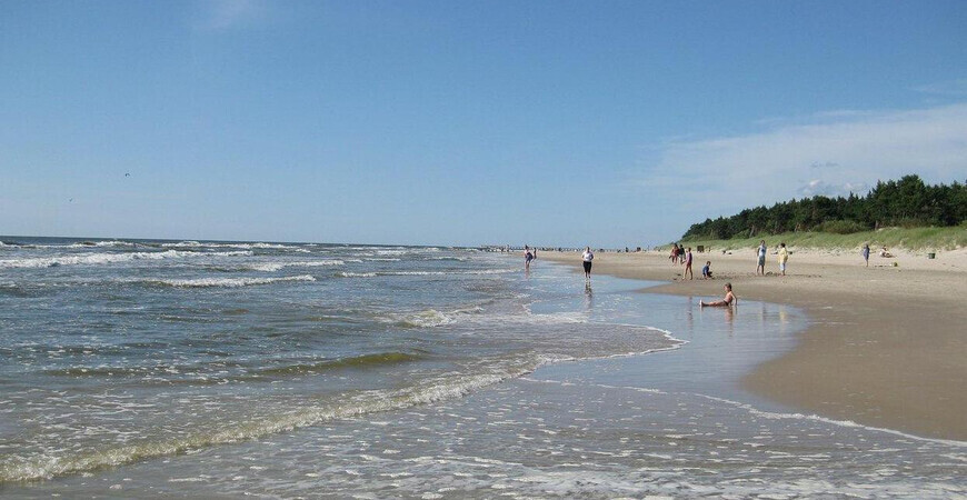 Пляж в Паланге