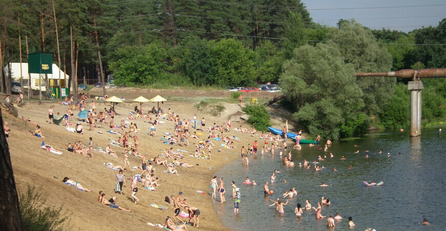 Суворовский пляж в Курске