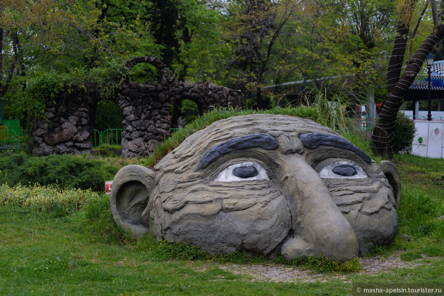 Грузия (день 1). Тбилиси: парк Муштаиди