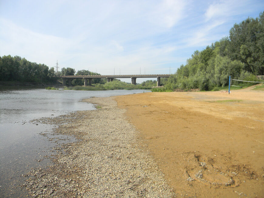 Пляж Волна в Оренбурге