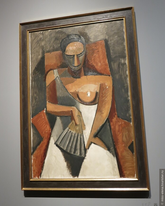 Пабло Пикассо Женщина с веером