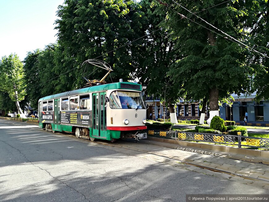 Во Владикавказе есть трамвайное сообщение