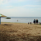 Городской пляж озера Плещеево