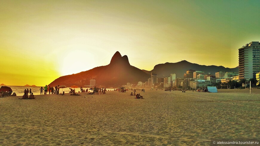 Жаркий, но красивый Рио-де-Жанейро