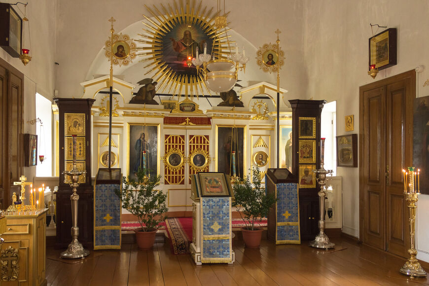 Интерьер церкви Марии Египетской