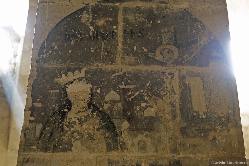 Остатки фресок Варагаванк
