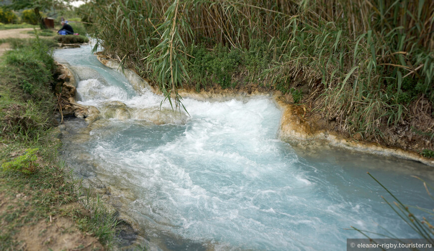 Возвращение в Тоскану. Термы Сатурнии (Cascate del Mulino)