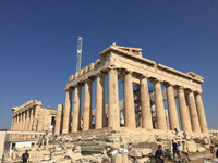 Прогулка по Акрополю в Афинах