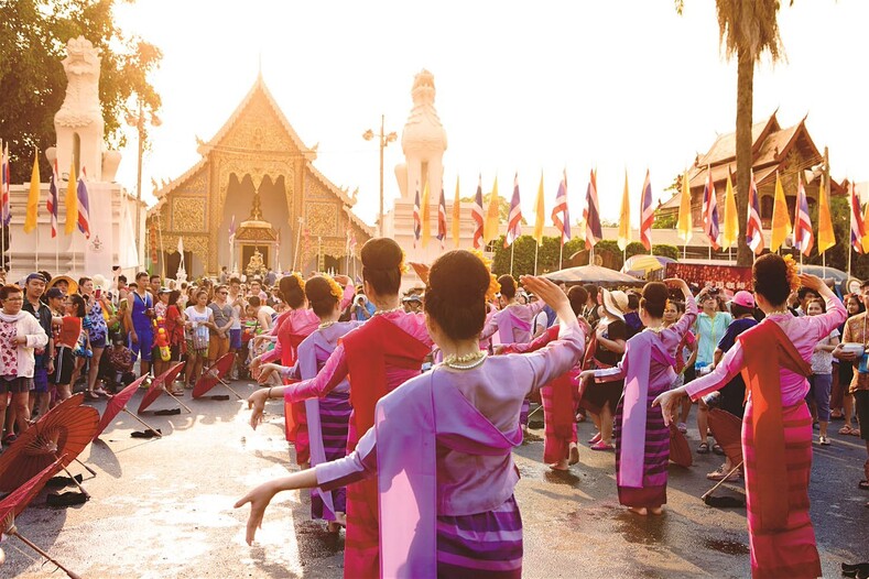Фестиваль Воды в Таиланде
