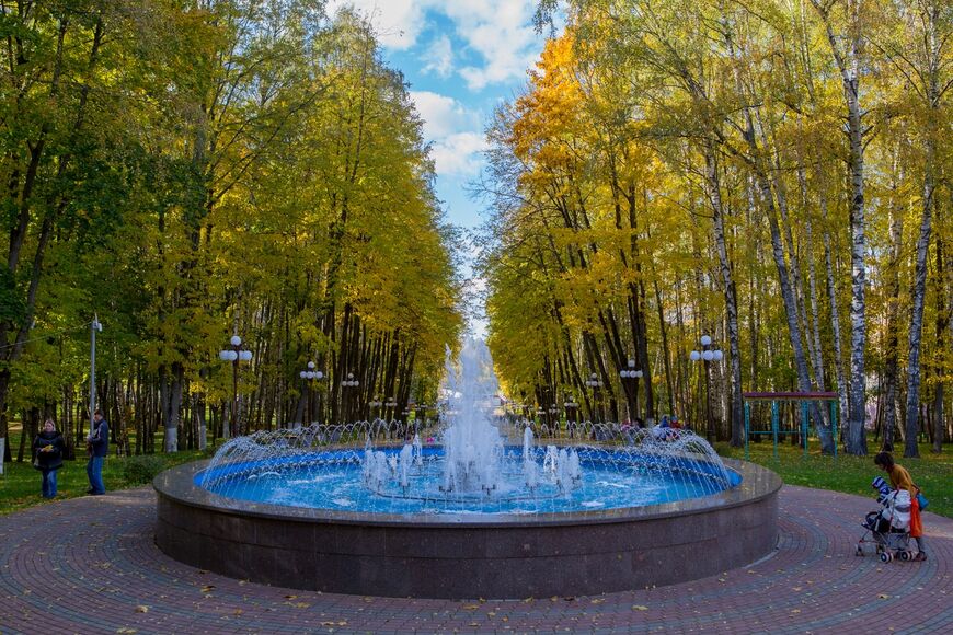 Парк «Березовая роща» в Дмитрове