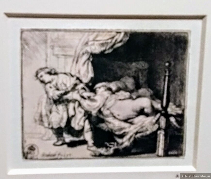 Дрезден: Выставка «Штрих (прикосновение) Рембрандта» в замке-резиденции..