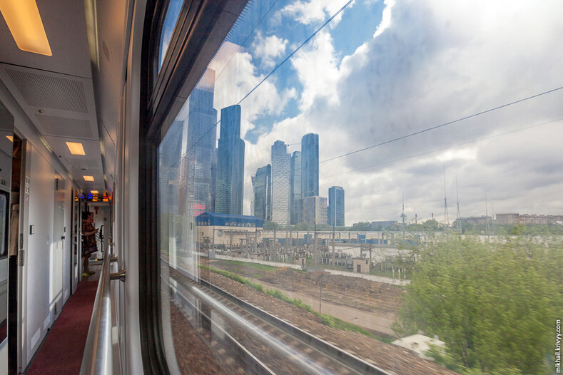Поезд Москва-Ницца