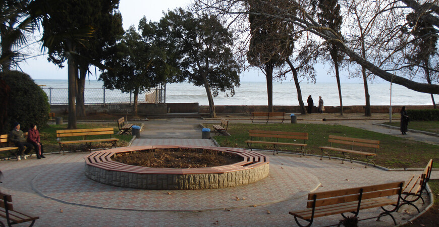 Приморский парк в Алуште
