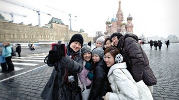 Самые популярные у китайских туристов места в Москве 