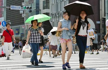 Туристов призывают к осторожности из-за аномальной жары в Японии 