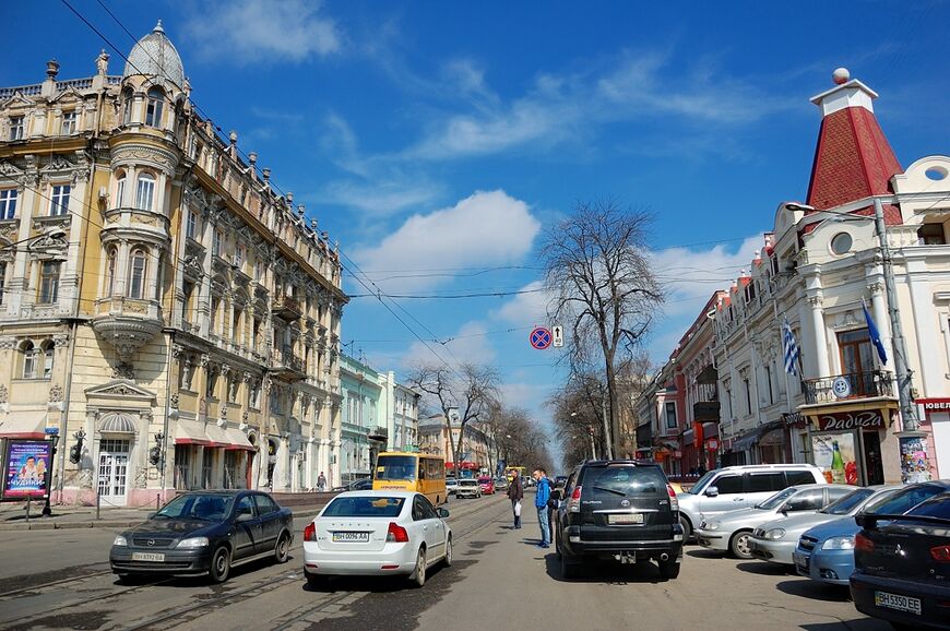 Улица Дерибасовская