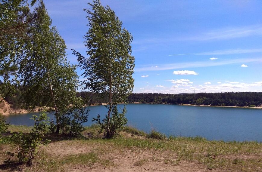 Озеро Изумрудное в Казани
