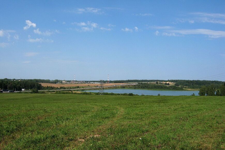 Северо-западная часть Торбеевского озера  