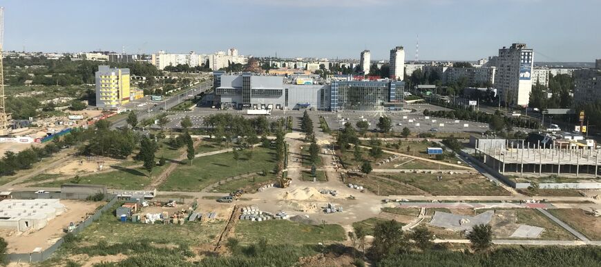 Парк летчиков в Волгограде до реконструкции