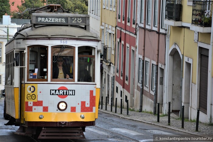 Лиссабон. Маршрут трамвая №28
