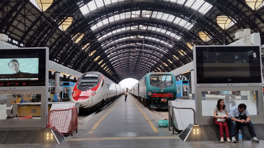 Центральный ж/д вокзал Милана