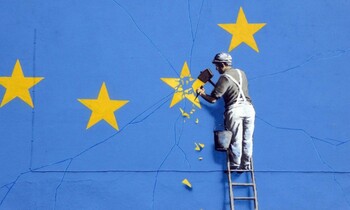 В Великобритании исчезло граффити Бэнкси стоимостью 1 млн фунтов